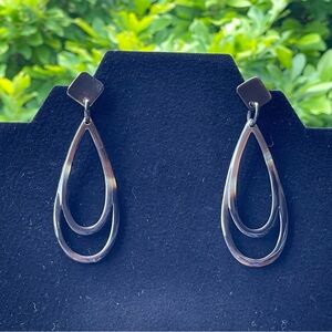 Resin Teardrop Earrings